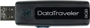 Kingston DataTraveler 100 8GB schwarz, USB-A, USB 2.0