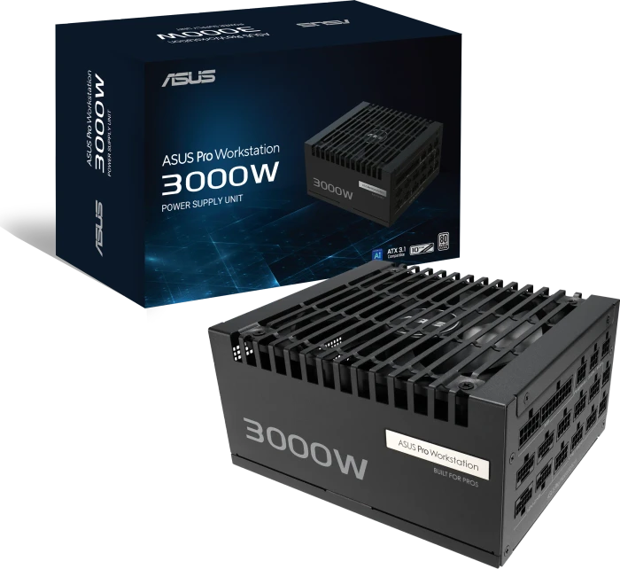 ASUS Pro WS Platinum, ASUS-PRO-WS-3000P, 3000W, ATX 3.1