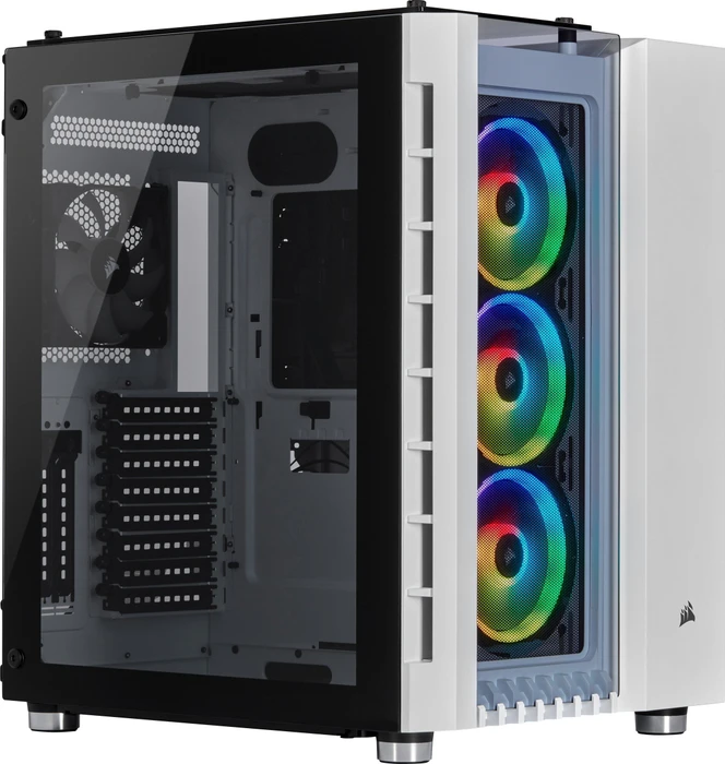 Corsair Crystal Series 680X RGB, weiß, Glasfenster