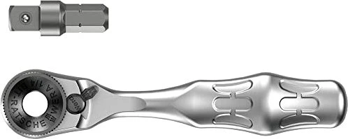 Wera 8001 A Zyklop Mini Bit-Ratsche, 1/4"