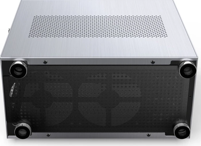 Jonsbo V10, silber, Mini-ITX