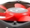 Zaward Golf Fan G3 LED rot, 1000rpm, 120mm Vorschaubild