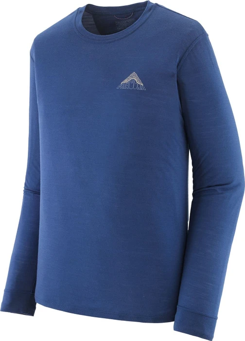 Patagonia Capilene Cool Merino Graphic Funktionsshirt langarm heritage header/black (Herren)
