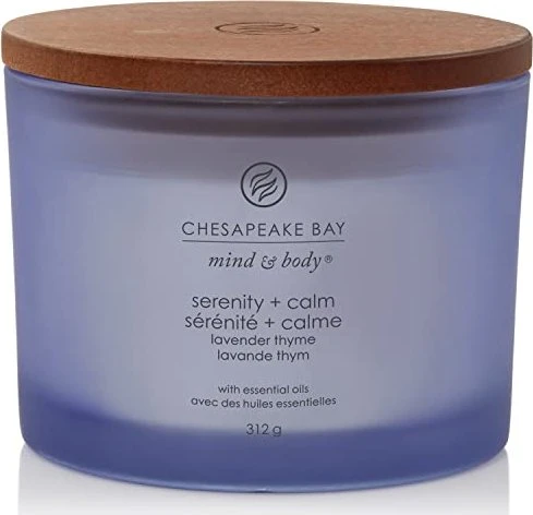 Chesapeake Bay Candle Serenity + Calm Lavender Thyme Duftkerze, 312g