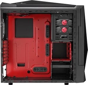 AeroCool 6th Element schwarz/rot
