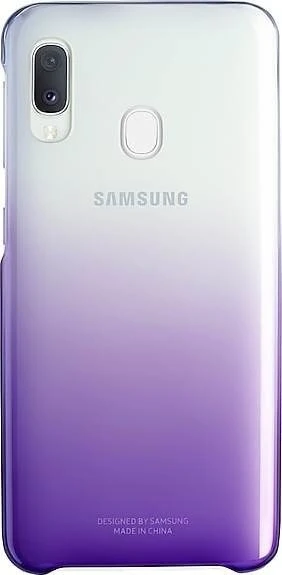 Samsung Gradation Cover für Galaxy A20e violett