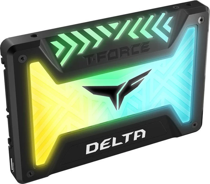 TeamGroup T-Force Delta RGB LITE SSD schwarz 1TB, 2.5" / SATA 6Gb/s