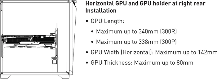 MSI MPG Gungnir 300R Airflow, schwarz, Glasfenster