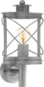 Eglo Hilburn 1 Wandleuchte silber antik
