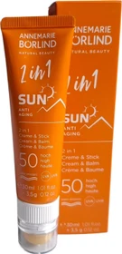 Annemarie Börlind 2in1 Sun Anti Aging Creme & Stick LSF50, 30ml
