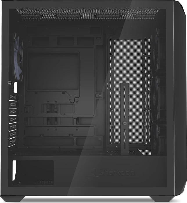 Sharkoon AK3 RGB Black, Glasfenster