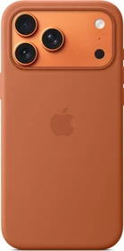 Apple Silikon Case mit MagSafe für iPhone 17 Pro Max terracotta