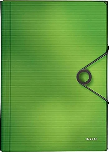 Leitz Solid Projektmappe, 6 Fächer, A4, hellgrün