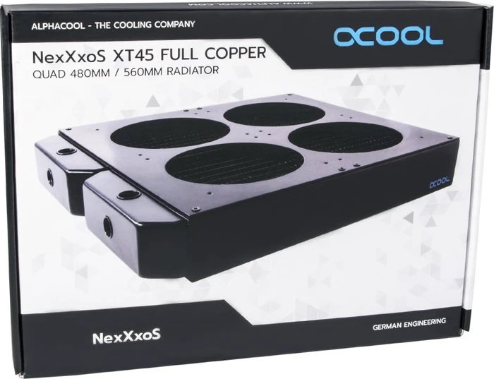 Alphacool NexXxoS XT45 Full Copper Quad 480mm/560mm