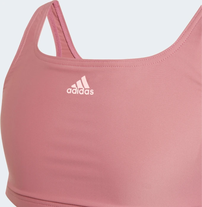 adidas 3-Streifen Bikini-Set pink/pink spark (Junior)