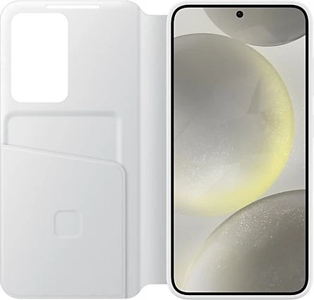 Samsung Smart View Wallet Case für Galaxy S24 weiß