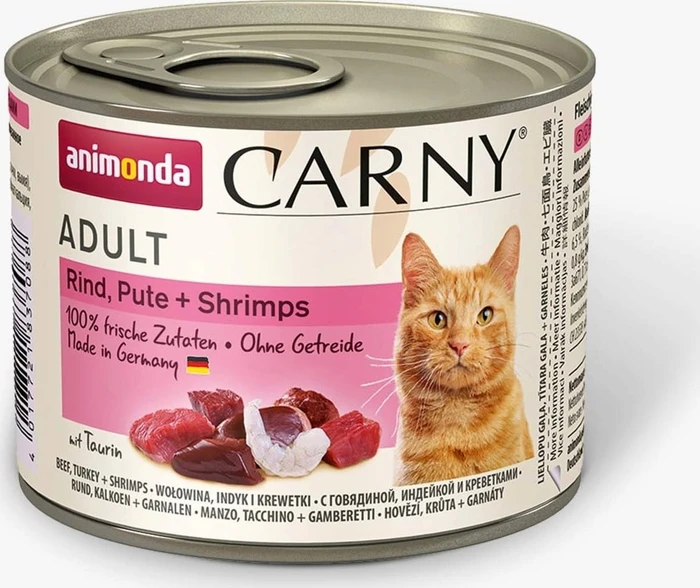 animonda Carny Rind, Pute und Shrimps 200g