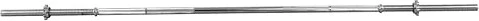 Gorilla Sports Chrom Sternverschluss 180cm Langhantel