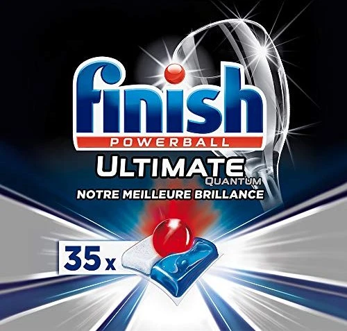 Finish Powerball Quantum Ultimate Geschirrspültabs, 35 Stück