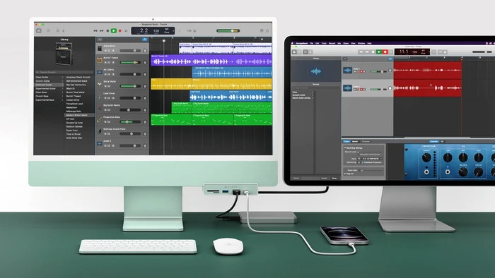 Targus HyperDrive 6-in-1 USB-C Hub for iMac 24", USB-C 3.1 [Stecker]