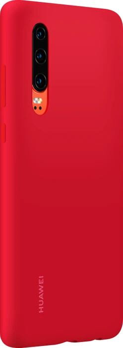 Huawei Silicone Car Case für P30 rot