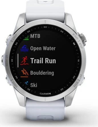 Garmin Fenix 7S silver/whitestone