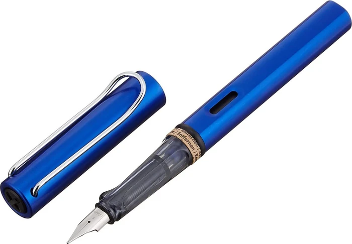 Lamy AL-star oceanblue, rechte Hand, mittel