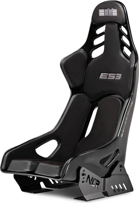 Next Level Racing ES3 Elite Sim Racing Seat, Fiberglass Edition, schwarz