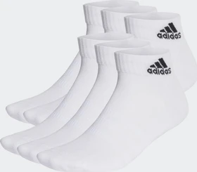 adidas Cushioned Sportswear Ankle Socken weiß/schwarz, 6 Paare