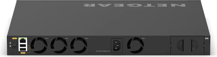 Netgear AVoIP M4350 Rackmount 10G Managed Switch, 24x SFP+, 4x SFP28
