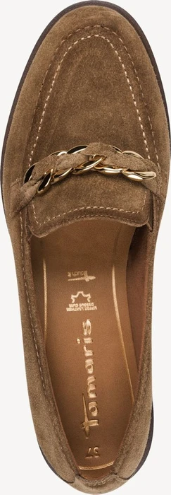 Tamaris Lederslipper braun (Damen)
