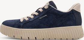 Tamaris Sneaker Wide Fit navy suede (Damen)