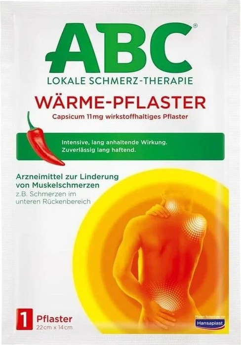 Hansaplast ABC Wärme-Pflaster, 1 Stück