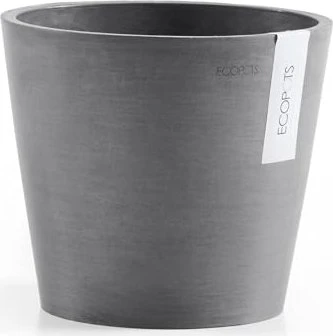 Ecopots Kunststoff-Topf Amsterdam 20cm grey