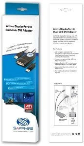 Sapphire aktiver DisplayPort/Dual-Link DVI Adapter