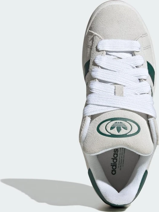 adidas Campus 00s crystal white/core white/collegiate green (Damen)