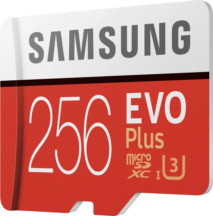Samsung EVO Plus R100/W90 256GB Kit, UHS-I U3, Class 10