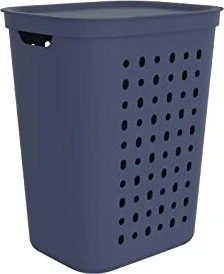 Rotho Jona 55l Wäschekorb blau