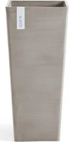 Ecopots Kunststoff-Topf Rotterdam High 32x32cm taupe