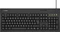 KeySonic KSK-8041U-CR mechanische Full-Size Tastatur, schwarz, mit Kartenleser, USB, DE Vorschaubild