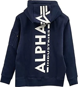 Alpha Industries Back Print Hoodie ultra navy (Herren)