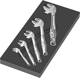 Wera 6004 Joker Set 1 selbstjustierend Schraubenschlüsselsatz, 5-tlg.