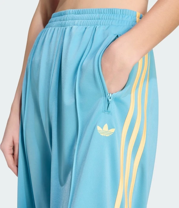adidas Firebird Trainingshose lang preloved blue/ice tangerine (Damen)