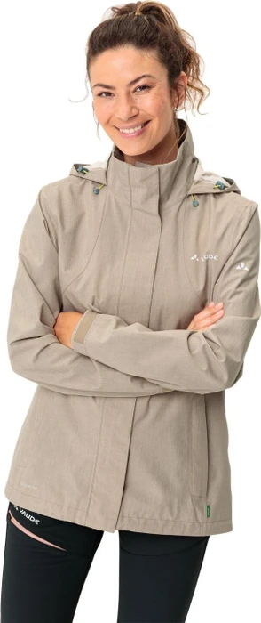 Vaude Rosemoor Rain Funktionsjacke linen (Damen)