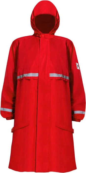 Hock Super Praktiko Zipp Poncho rot