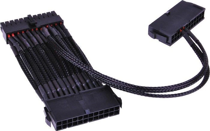 Phobya Netzteilanschalterkabel 24-Pin, 200mm, schwarz
