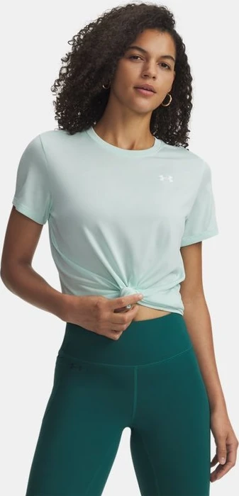 Under Armour Tech Twist Funktionsshirt kurzarm refresh mint/white (Damen)