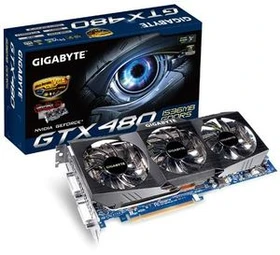GIGABYTE GeForce GTX 480 (Rev. 2.0), 1.5GB GDDR5, 2x DVI, Mini HDMI (GV-N480UD-15I 2.0)
