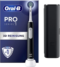 Oral-B PRO Series 1 CrossAction black + Etui