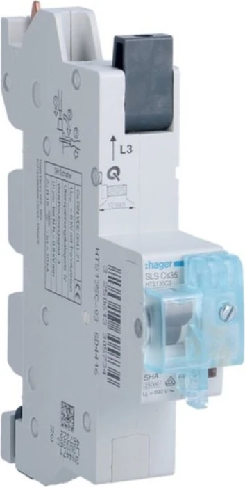 Hager SLS-Schalter 1 polig Cs-Charakteristik 35A für Sammelschiene QuickConnect L3